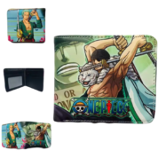 Anime One Piece Dead Or Alive Roronoa Zoro PU Leather Wallet