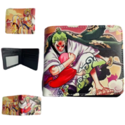 Anime One Piece Zoro Vs Sanji PU Leather Wallet
