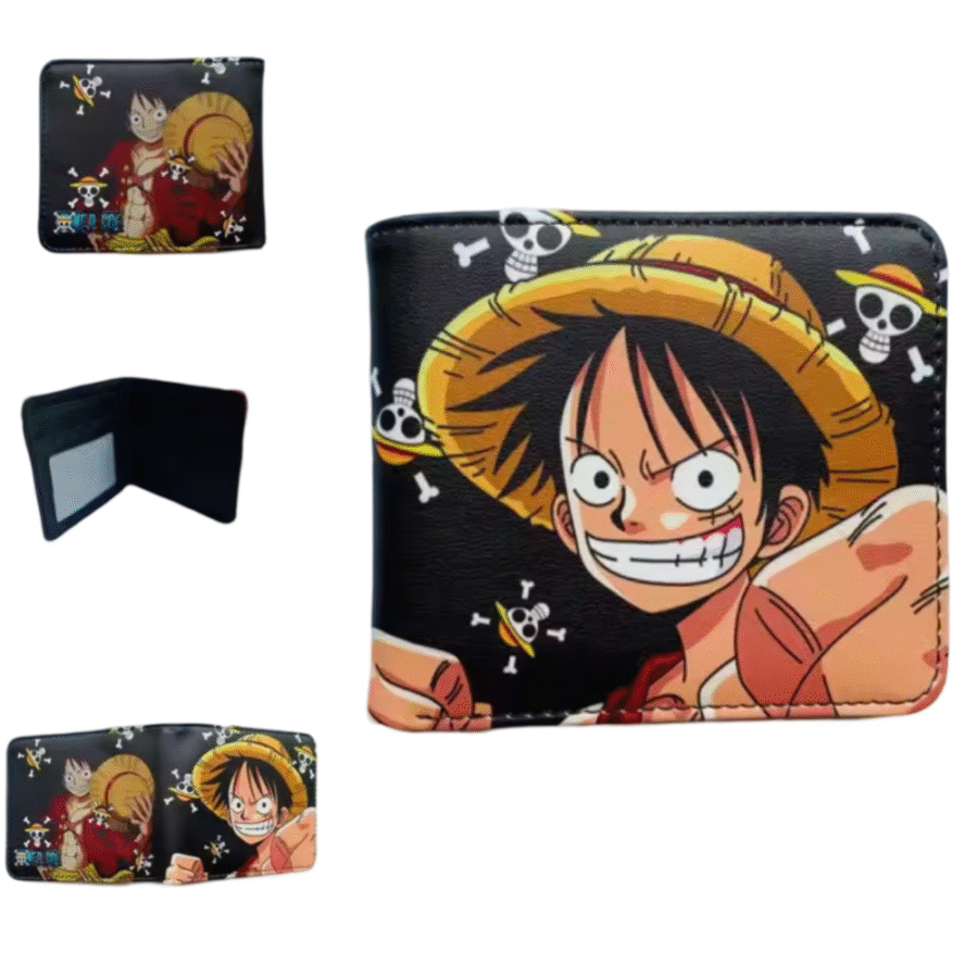 One Piece Monkey D. Luffy Anime Printed PU Leather Wallet One Piece Monkey D. Luffy Anime Printed PU Leather Wallet