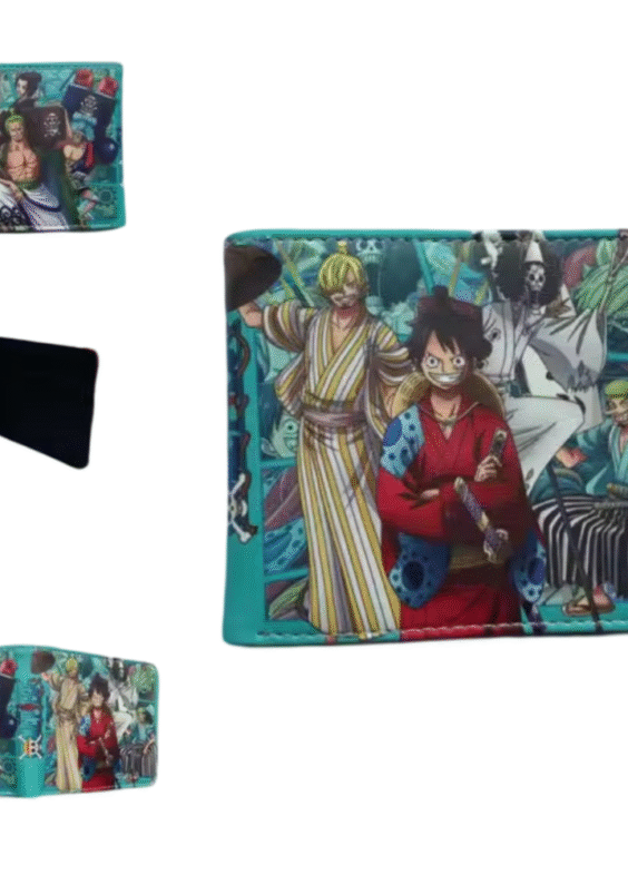 One Piece Anime Characters Printed Wallet