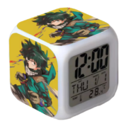 Anime My Hero Academia Izuku Midoriya LED Alarm Clock