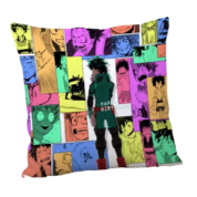 My Hero Academia Anime Izuku Midoriya Flannel Pillowcase