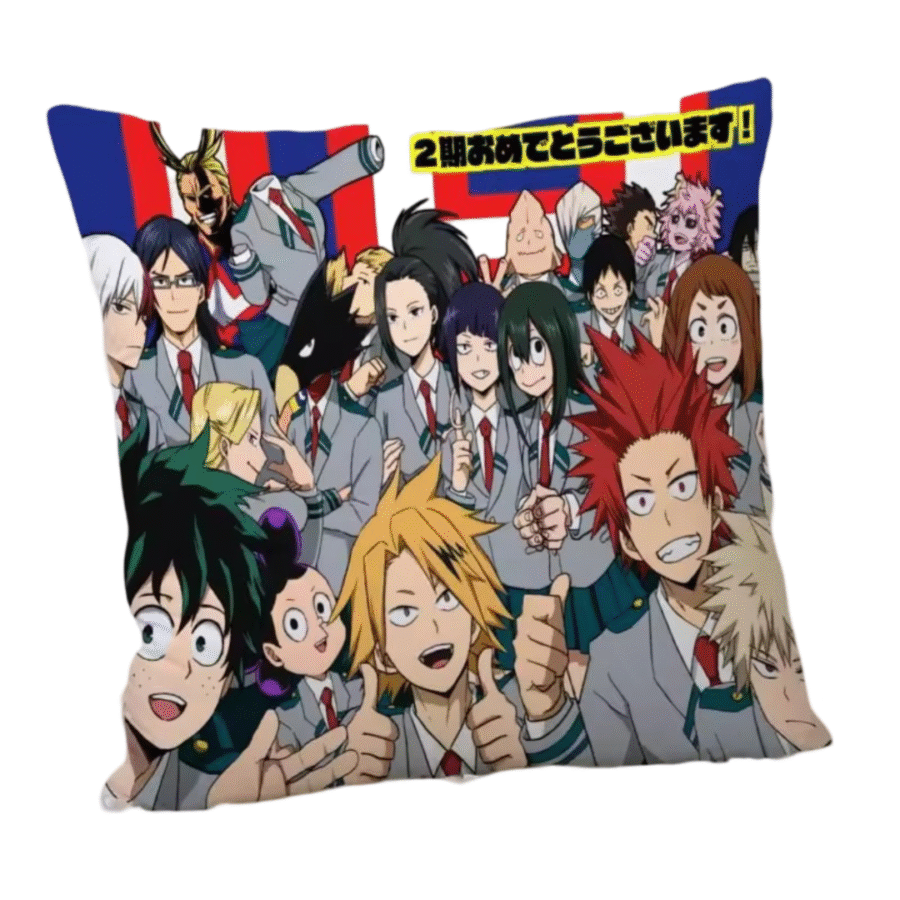 My Hero Academia Character Anime Flannel Pillowcase My Hero Academia Character Anime Flannel Pillowcase