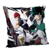 Anime My Hero Academia Izuku Midoriya And Friends Printed Pillowcase