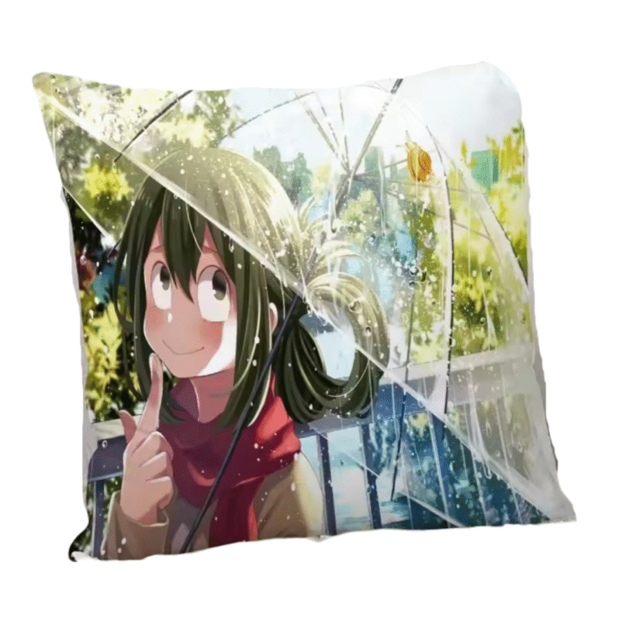 Anime My Hero Academia Tsuyu Asui Pillowcase Anime My Hero Academia Tsuyu Asui Pillowcase