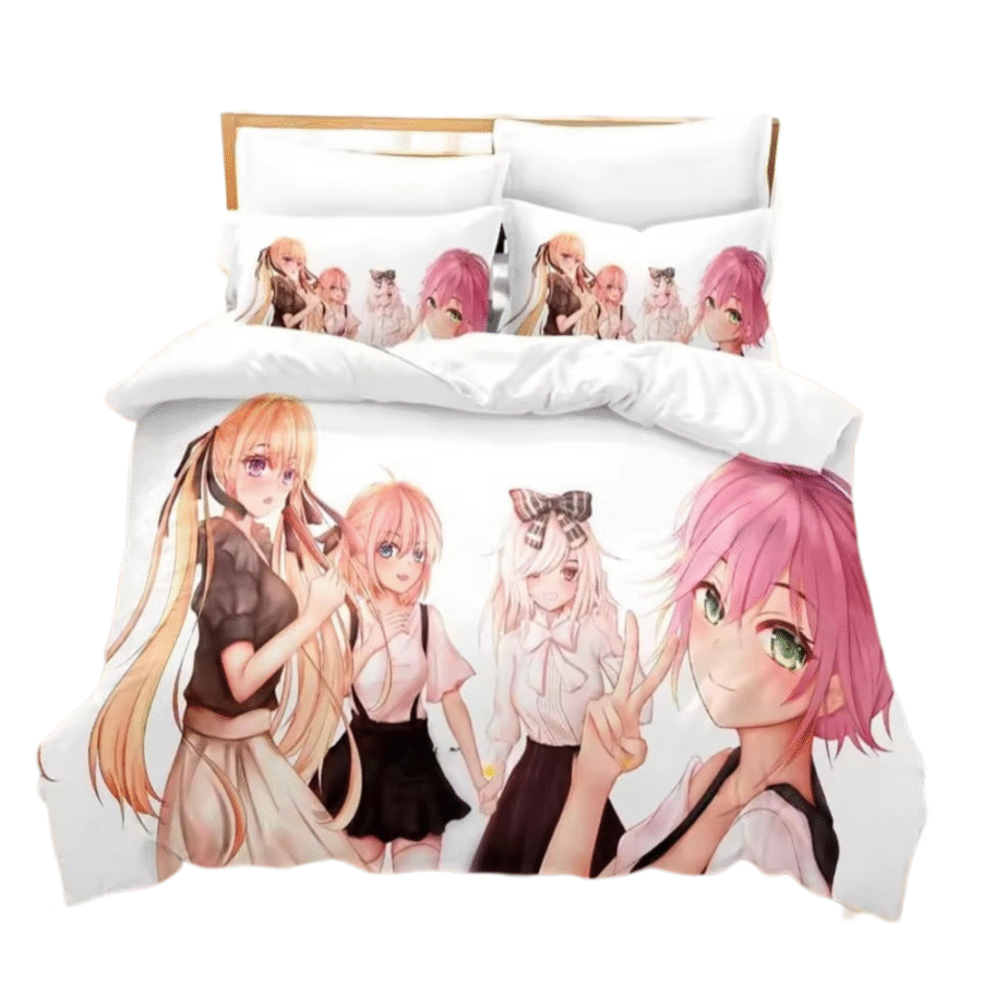 A Couple Of Cuckoos Anime Character Bedding Set A Couple Of Cuckoos Anime Character Bedding Set