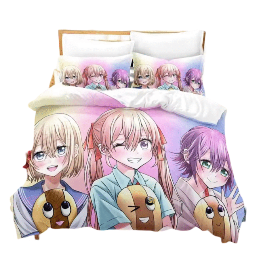 Anime A Couple Of Cuckoos Character Bedding Set Anime A Couple Of Cuckoos Character Bedding Set