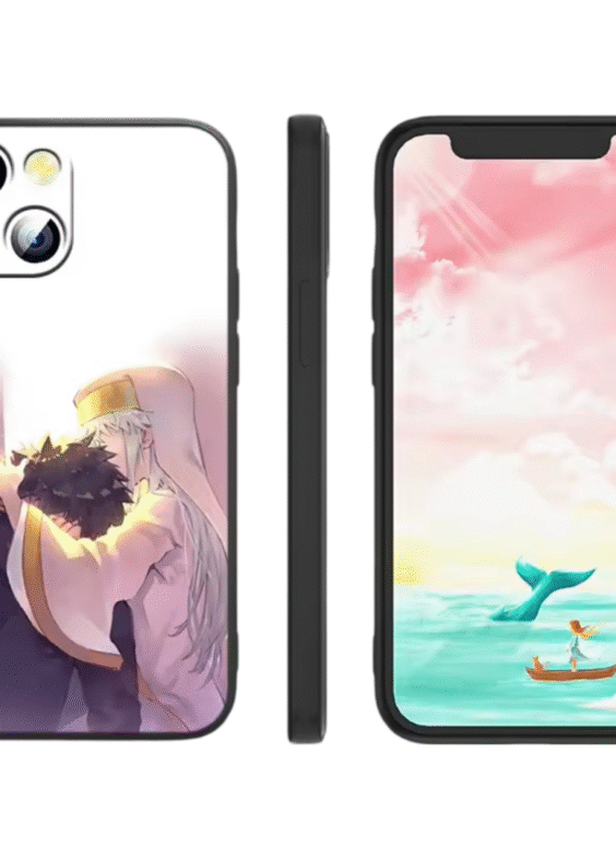 Anime A Certain Magical Index Kamijou Touma With Index iPhone Case
