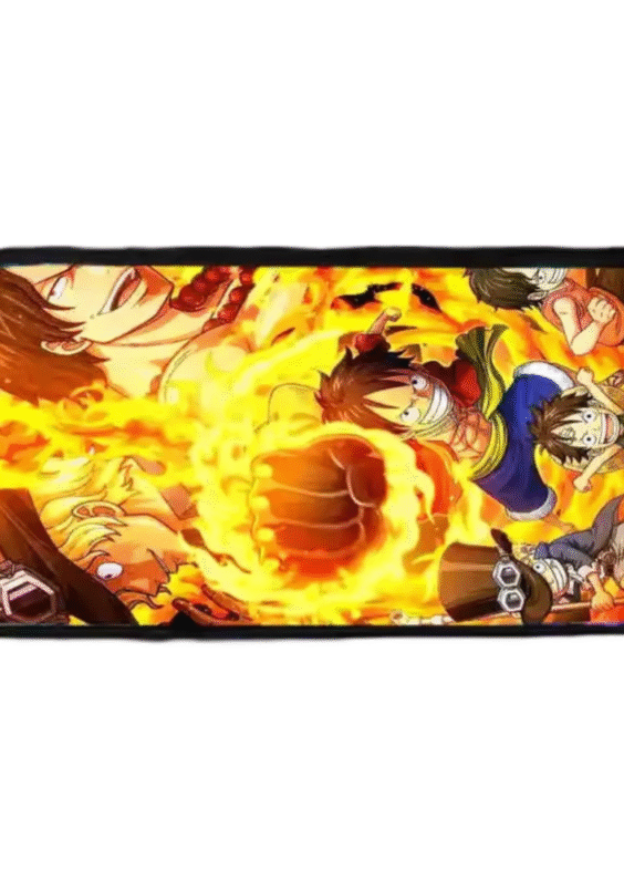Anime One Piece Portgas D. Ace With Friends Pencil Case