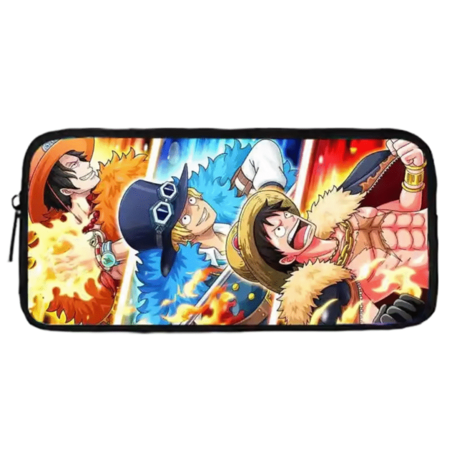 Anime One Piece Luffy And Friends Pencil Case Anime One Piece Luffy And Friends Pencil Case
