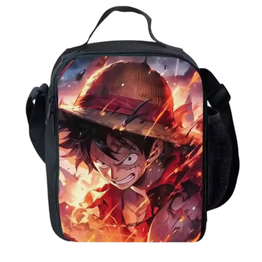 One Piece Luffy Anime Student Lunch Bag One Piece Luffy Anime Student Lunch Bag