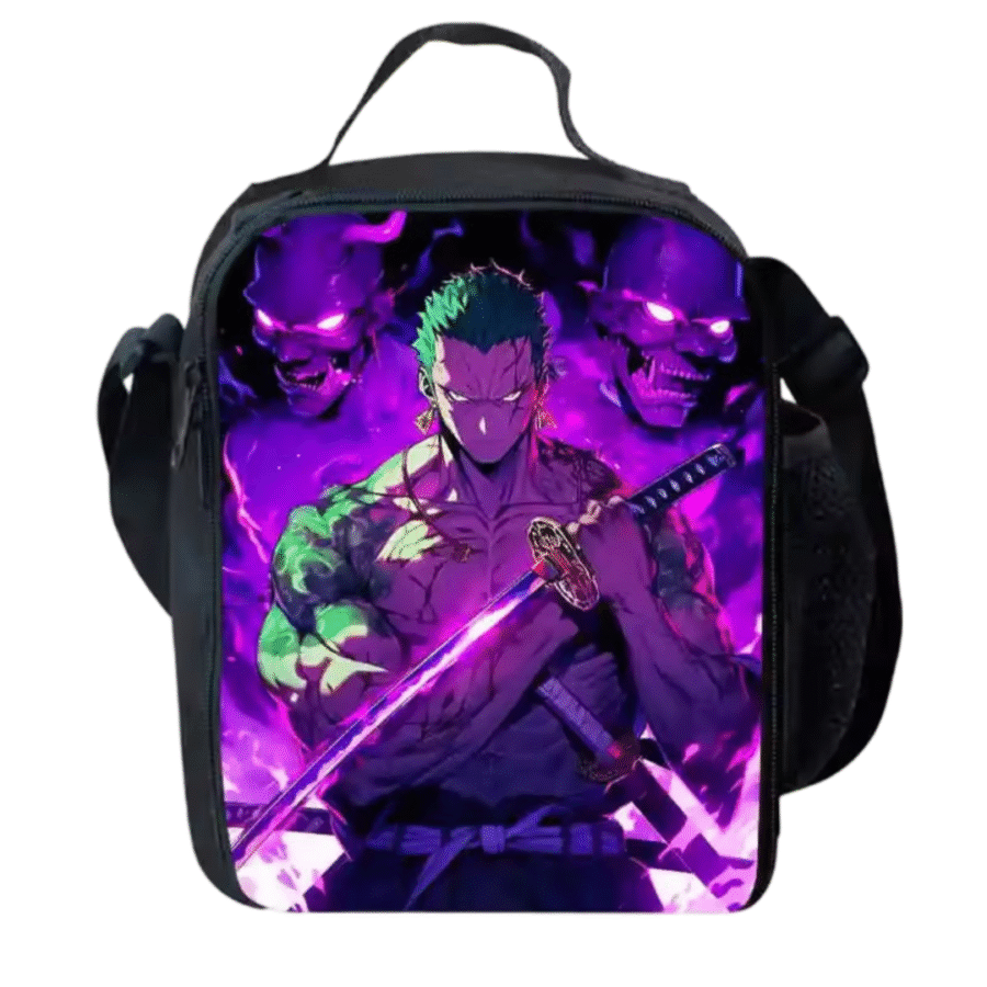 One Piece Anime Roronoa Zoro Student Lunch Bag One Piece Anime Roronoa Zoro Student Lunch Bag