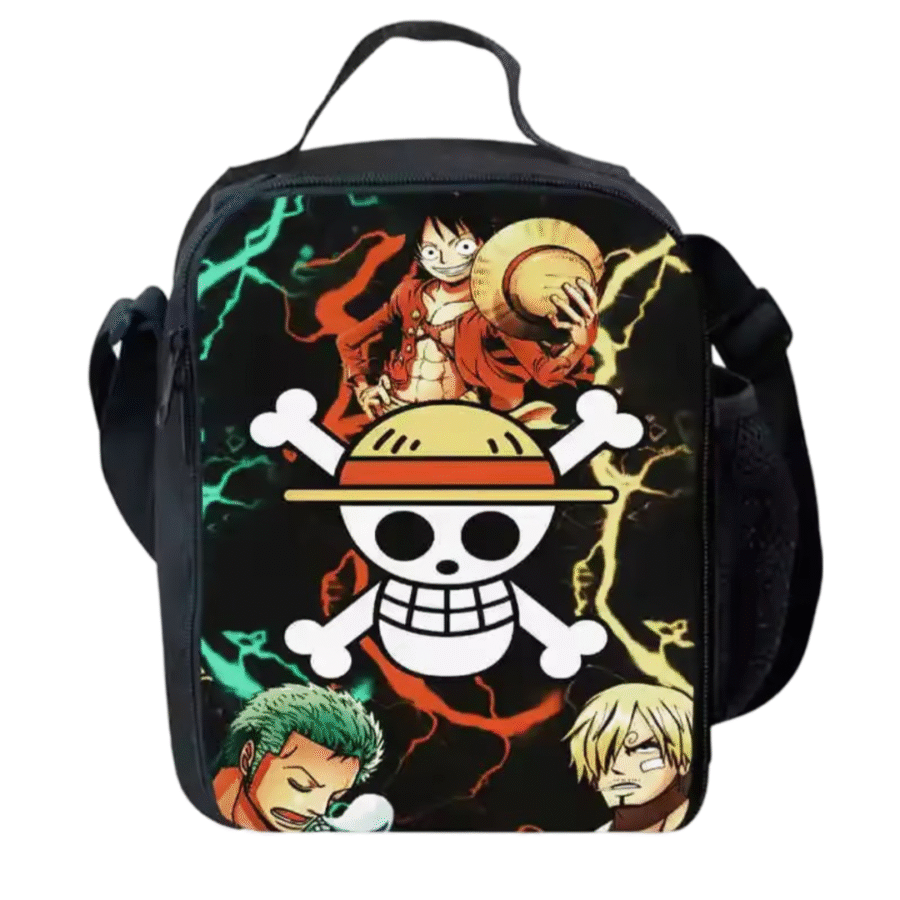 Anime One Piece Straw Hat Pirates Lunch Bag Anime One Piece Straw Hat Pirates Lunch Bag