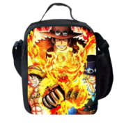 Anime One Piece Portgas D. Ace And Friends Lunch Bag