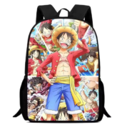 One Piece Luffy Anime Student Backpack