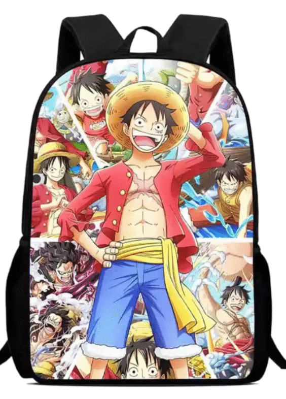 One Piece Luffy Anime Student Backpack