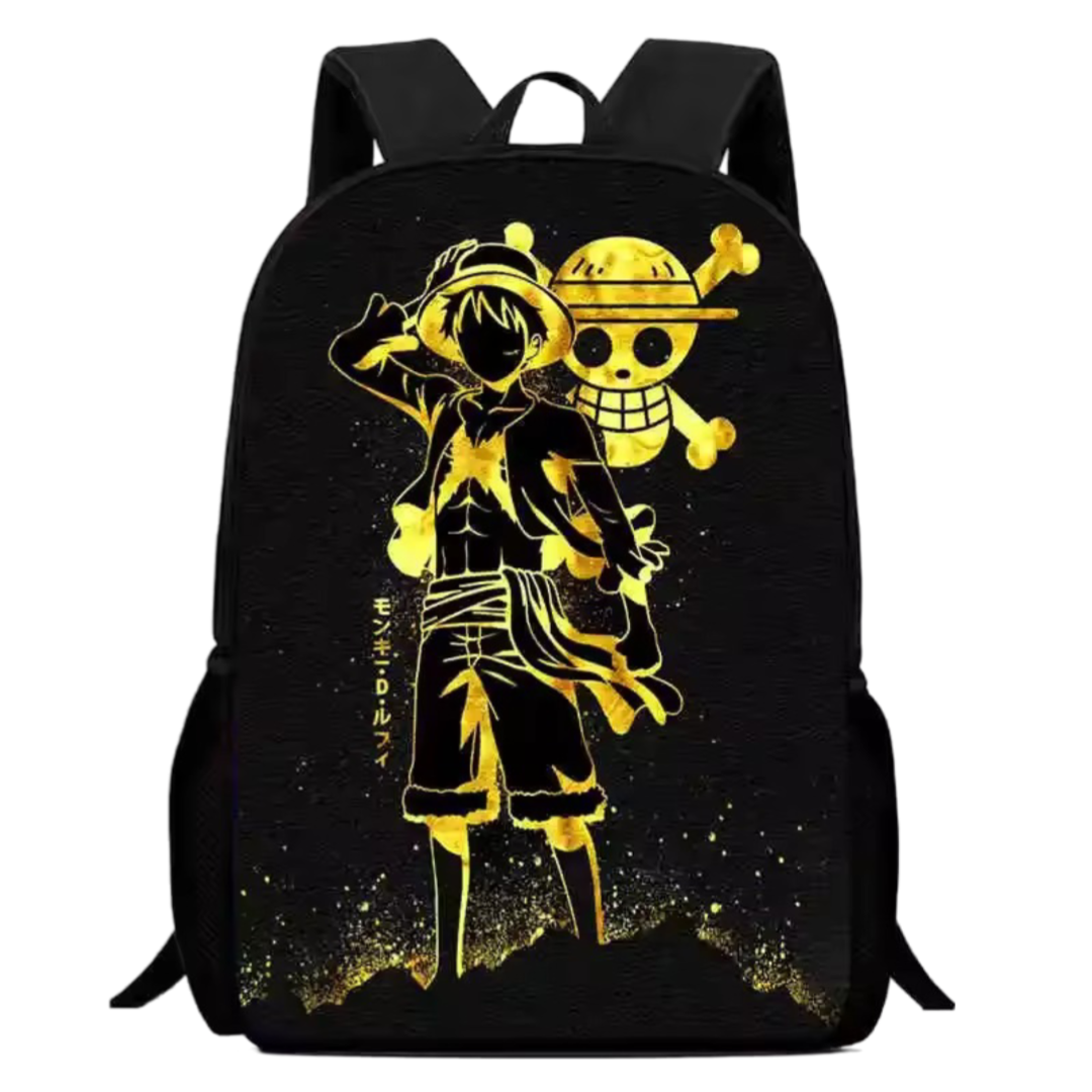 One Piece Anime Luffy And Symbol Backpack One Piece Anime Luffy And Symbol Backpack