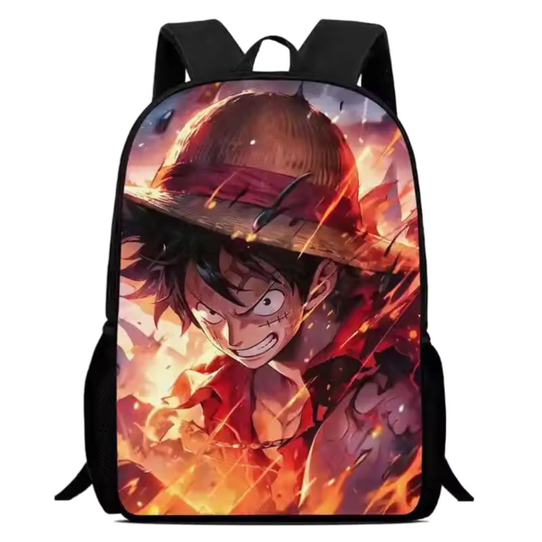 Anime One Piece Luffy Student School Bag Anime One Piece Luffy Student School Bag