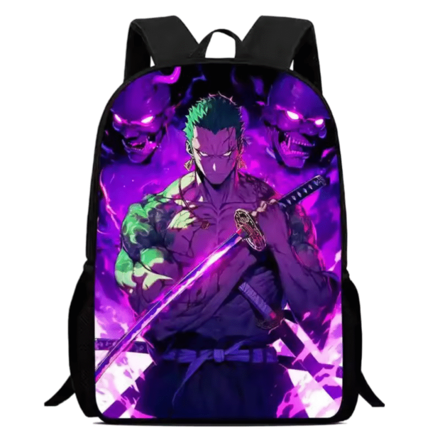 One Piece Anime Roronoa Zoro Student School Bag One Piece Anime Roronoa Zoro Student School Bag