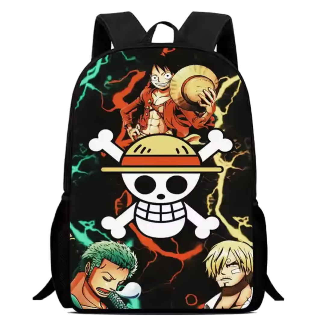 One Piece Straw Hat Pirates Anime Student Backpack One Piece Straw Hat Pirates Anime Student Backpack