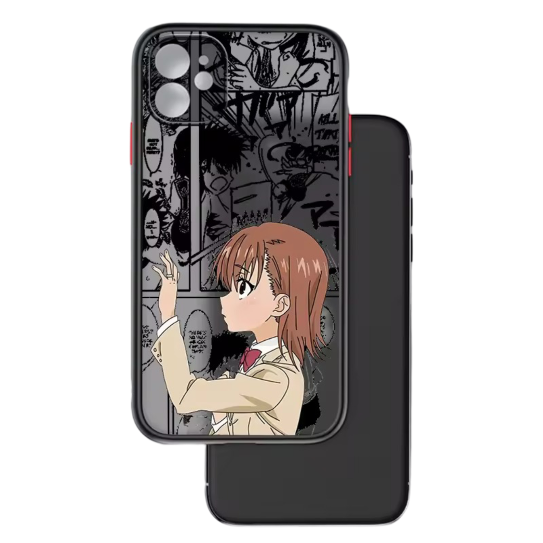 Anime A Certain Magical Index Mikoto Misaka Apple iPhone Case Anime A Certain Magical Index Mikoto Misaka Apple iPhone Case