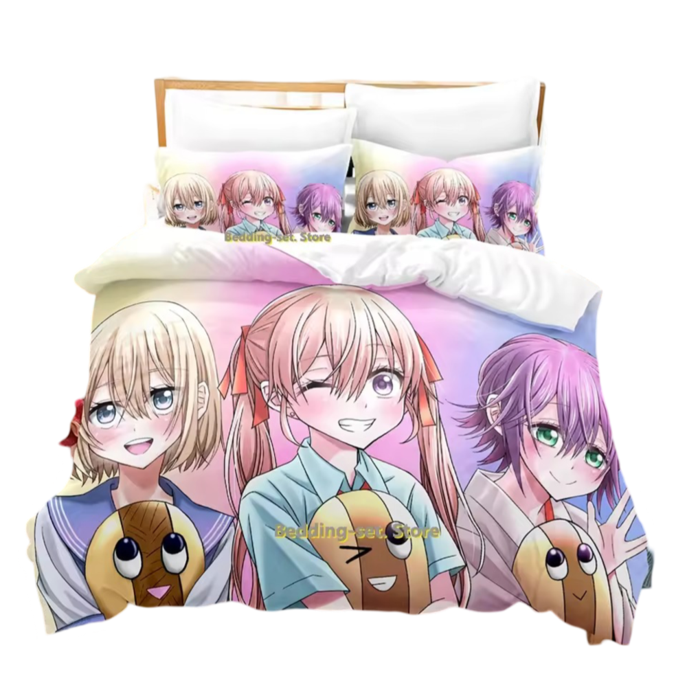 A Couple Of Cuckoos 3D Print Anime Bedding Set A Couple Of Cuckoos 3D Print Anime Bedding Set
