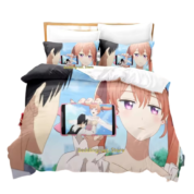 Anime A Couple Of Cuckoos Nagi Umino And Erika Amano Bedding Set