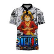 One Piece Luffy Short Sleeve Anime T-Shirt