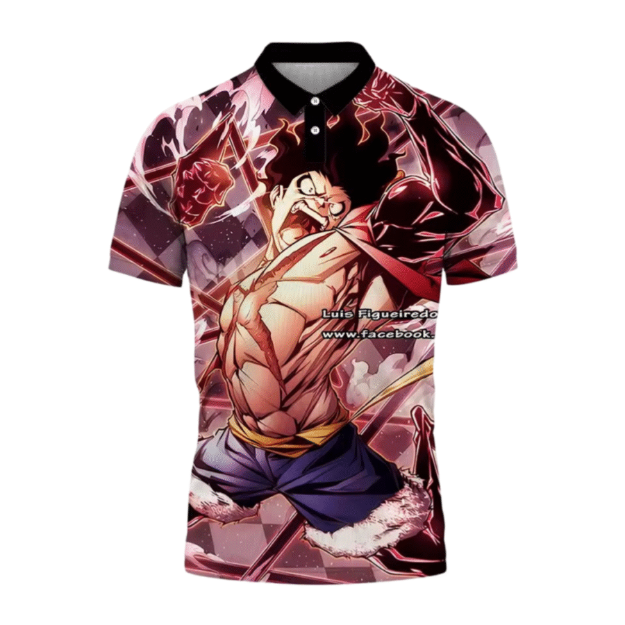 One Piece Anime Luffy Gear 4 T-Shirt One Piece Anime Luffy Gear 4 T-Shirt