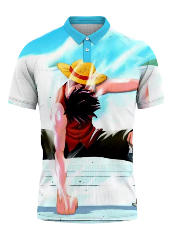 One Piece Anime Monkey D. Luffy Casual T-Shirt