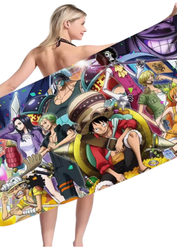 Anime One Piece: Stampede Bath Towel