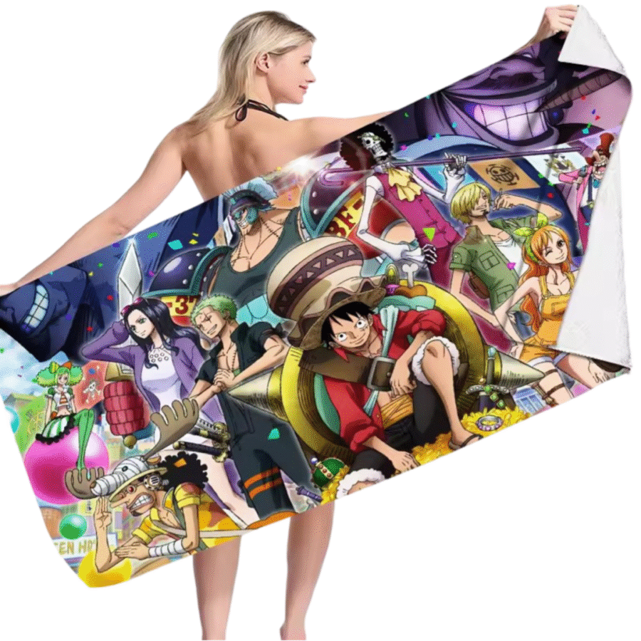 Anime One Piece: Stampede Bath Towel Anime One Piece: Stampede Bath Towel