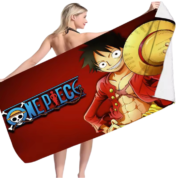 Anime One Piece Luffy Bath Towel