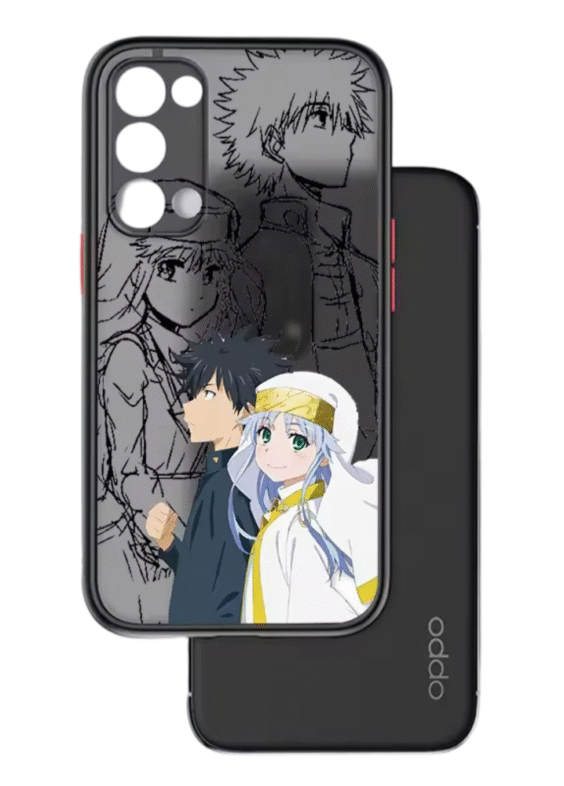 A Certain Magical Index Anime Librorum Prohibitorum And Kamijou Touma Phone Case For OPPO