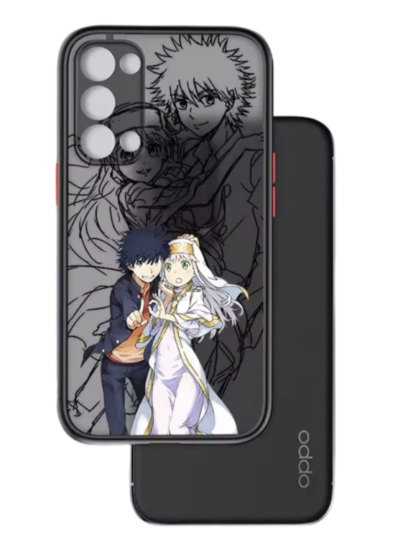 Anime A Certain Magical Index Librorum Prohibitorum And Kamijou Touma Phone Case For OPPO