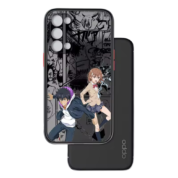 A Certain Magical Index Anime Misaka And Touma Frosted Translucent Phone Case For OPPO