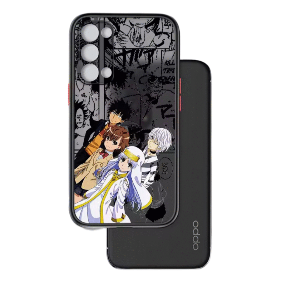 A Certain Magical Index Anime Characters Frosted Translucent Phone Case For OPPO A Certain Magical Index Anime Characters Frosted Translucent Phone Case For OPPO