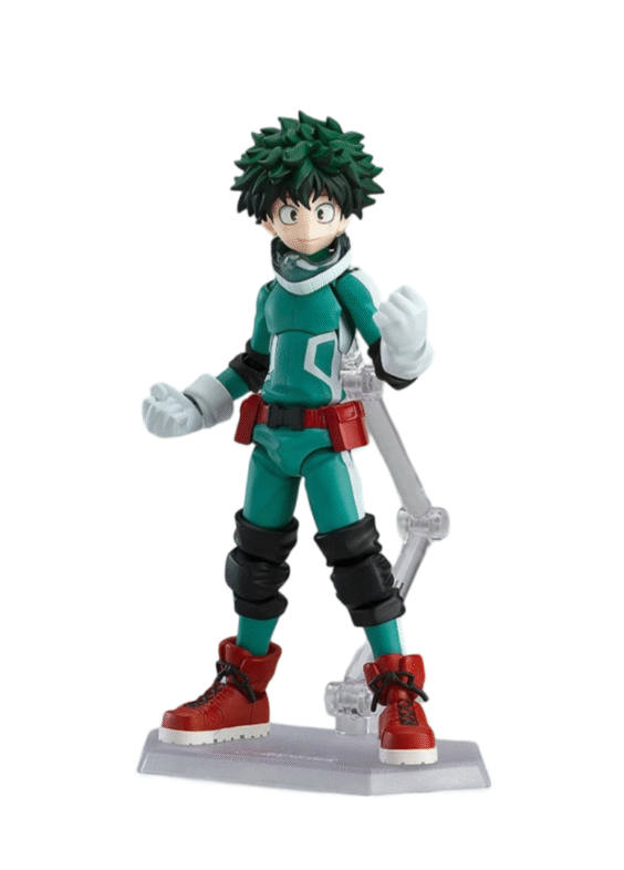 15cm Anime My Hero Academia Izuku Midoriya Action Figure Replaceable Face Toy