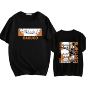 Anime My Hero Academia Katsuki Bakugo Casual T-Shirt
