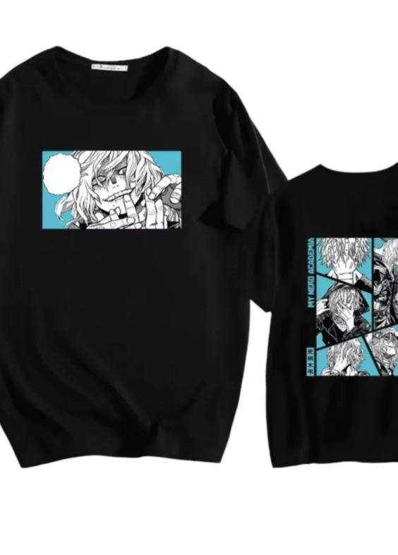 Anime My Hero Academia Tomura Shigaraki Casual T-Shirt