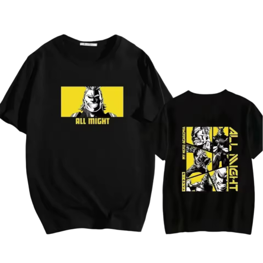 Anime My Hero Academia All Might Casual T-Shirt