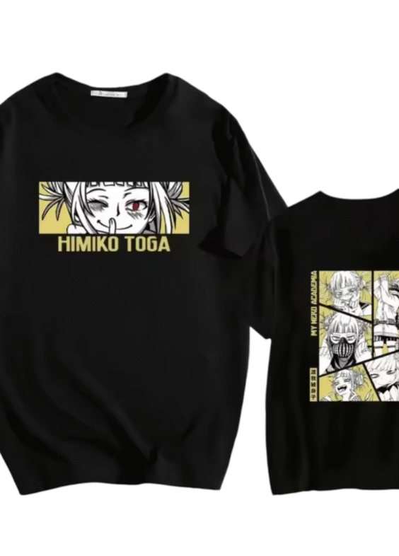 Anime My Hero Academia Himiko Toga Casual T-Shirt