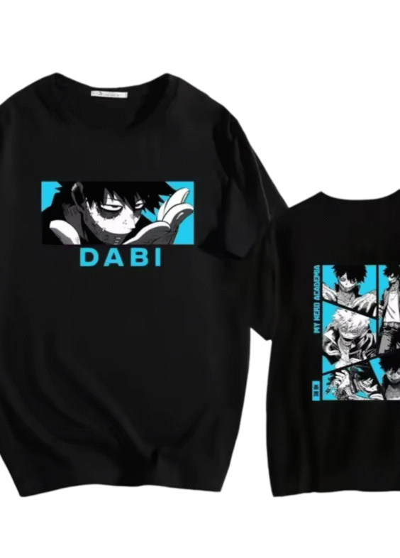 Anime My Hero Academia Dabi Casual T-Shirt