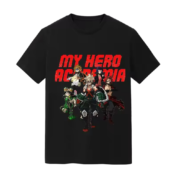 My Hero Academy Anime Characters Printed Short Sleeve T-Shirt