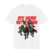 My Hero Academy Anime Characters Printed Short Sleeve T-Shirt