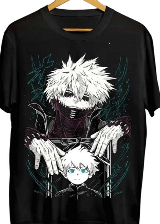 Anime My Hero Academia Dabi And Izuku Midoriya Printed T-Shirt