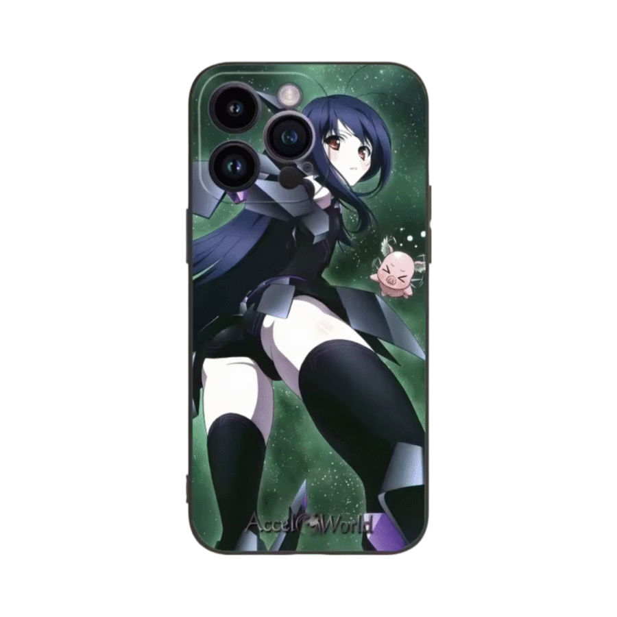 Anime Accel World Kuroyukihime iPhone Cover Anime Accel World Kuroyukihime iPhone Cover