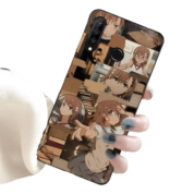 Anime A Certain Magical Index Mikoto Misaka Huawei Honor Phone Case