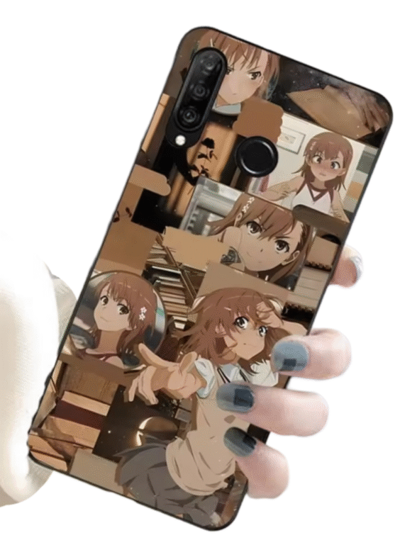 Anime A Certain Magical Index Mikoto Misaka Huawei Honor Phone Case