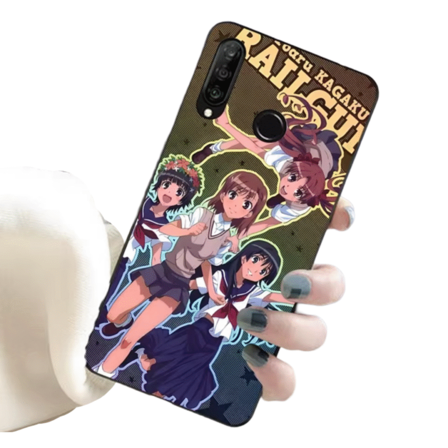 A Certain Magical Index Anime Mikoto Misaka With Friends Huawei Honor Phone Case A Certain Magical Index Anime Mikoto Misaka With Friends Huawei Honor Phone Case